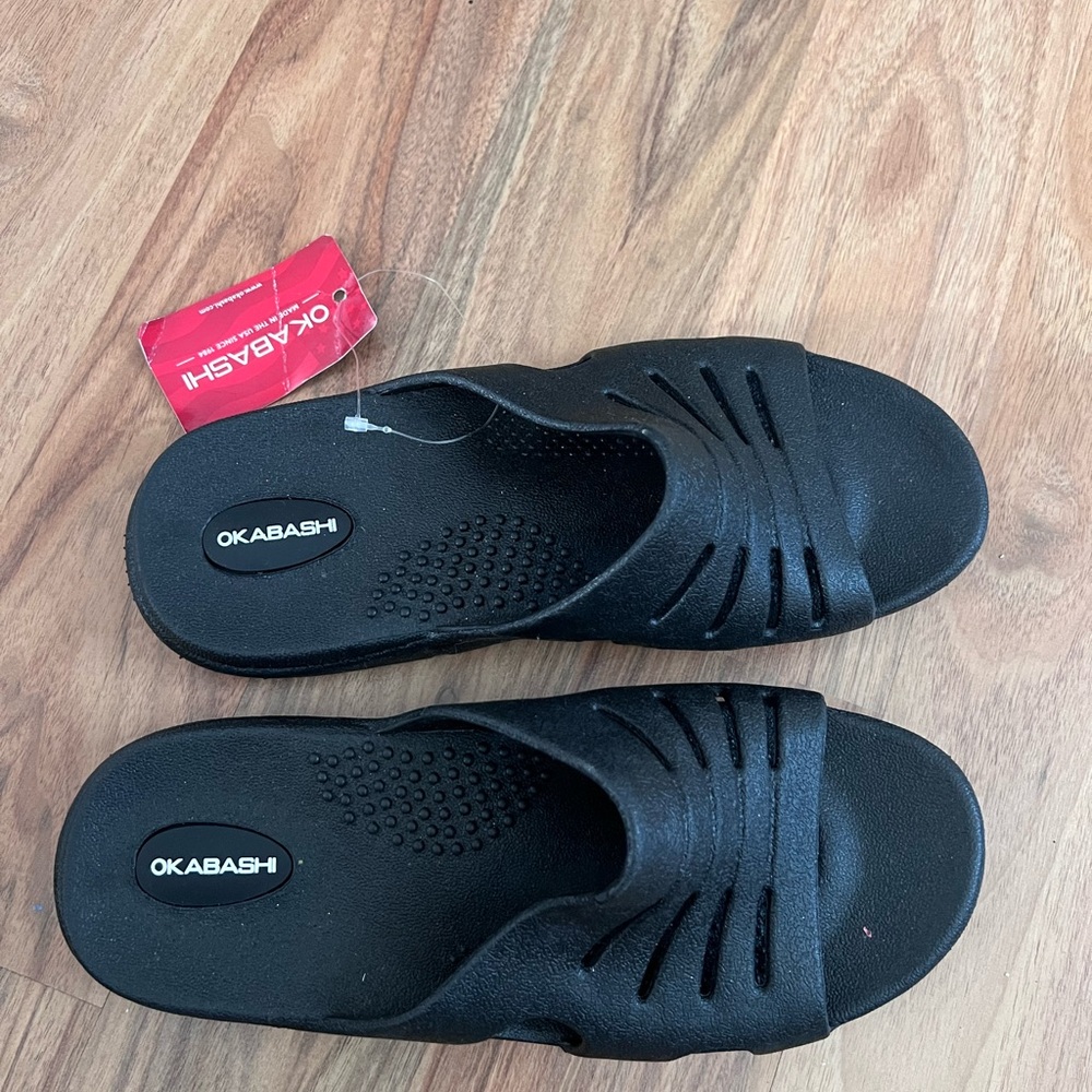 Okabashi Classic Black Slides